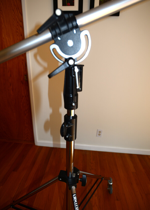 Manfrotto Super Boom with Chrome Stand Heavy Duty -Mint-