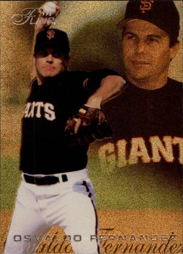 1996 Flair - Osvaldo Fernandez #387