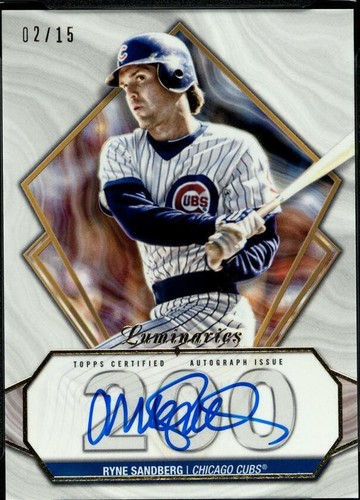 2022 Topps Luminaries - Ryne Sandberg #HK-RS