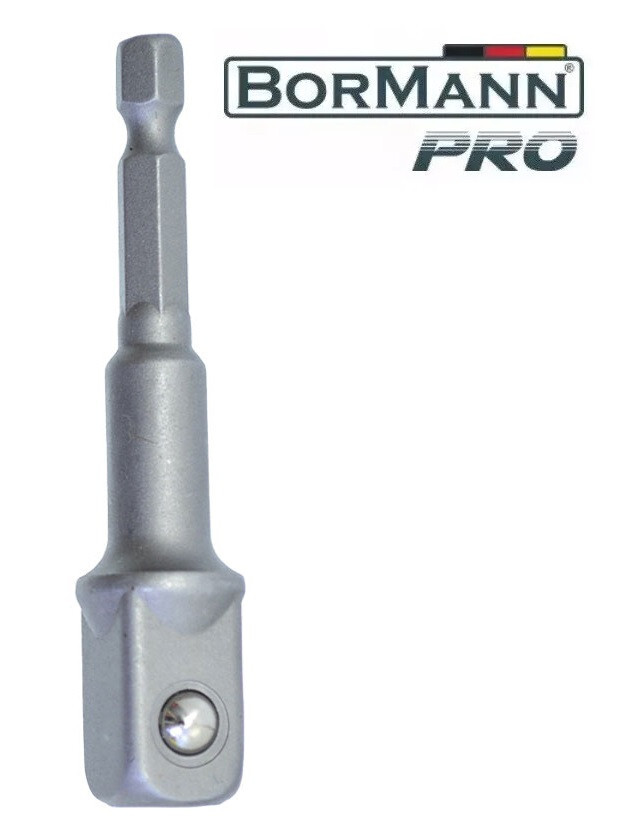 ADATTATORE ESAGONALE PER CHIAVI A BUSSOLA BUSSOLE 1/2" PORTABUSSOLA BORMANN PRO