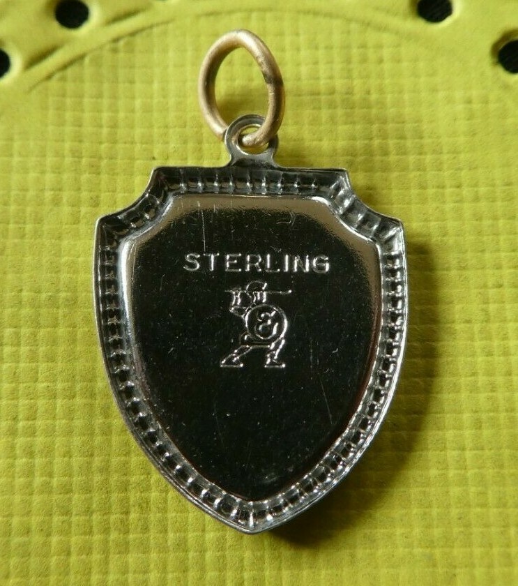 Vintage Sterling Silver and Enamel Niagara Falls Souvenir Charm