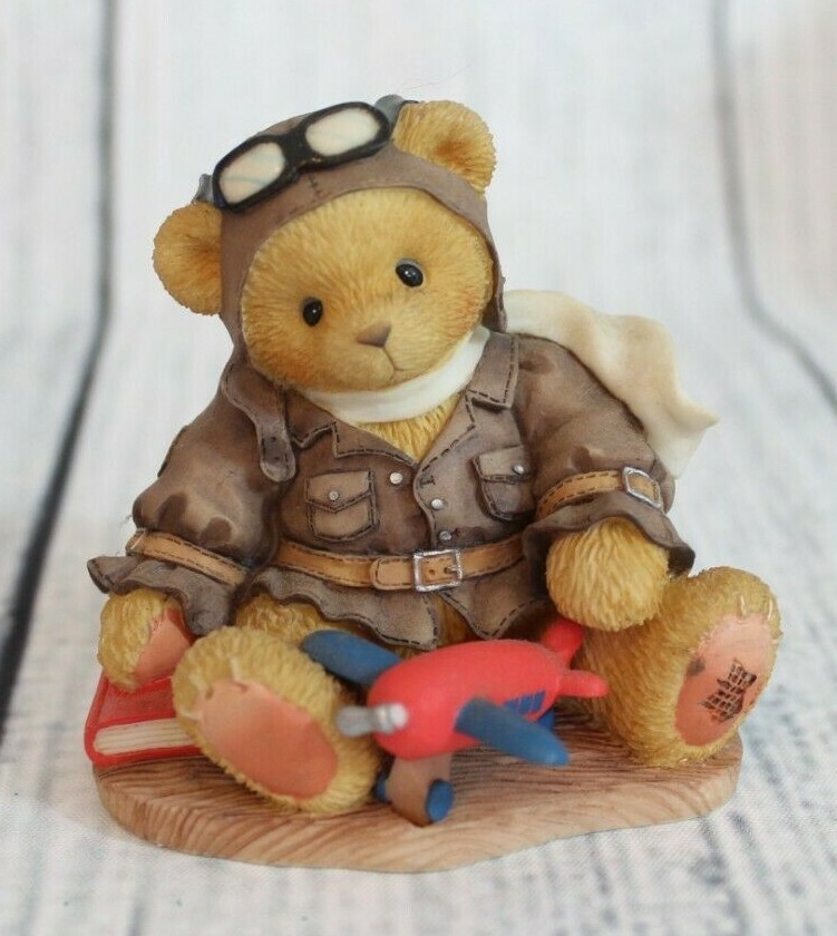 Cherished Teddies Lance Come Fly With Me  #337463 Vintage 1997 Figurine