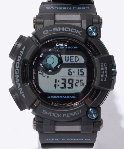 Pre-owned Casio 2016 G-shock Frogman Gwf-d1000b-1jf From Japan