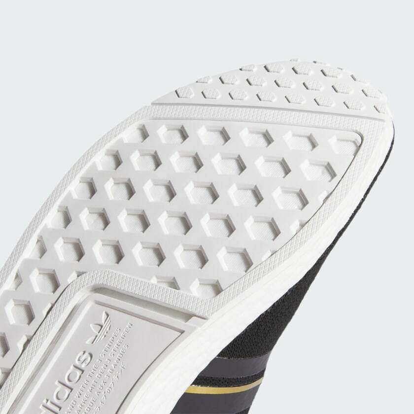 

Женские кроссовки ADIDAS NMD_R1 FW6433 черный/золотой размер 9, 9,5, 11, Black/gold, adidas NMD R1