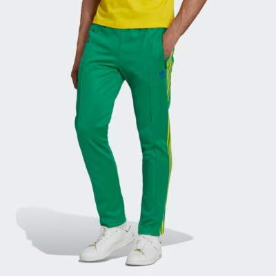 Adidas Originals Beckenbauer Nations (Brazil) Track Pants Mens XS - 2XL HK7404