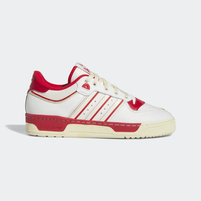 

МУЖСКИЕ КРОССОВКИ ADIDAS RIVALRY LOW 86 GZ2557 Core White / Off White / Team Power Red, Белый