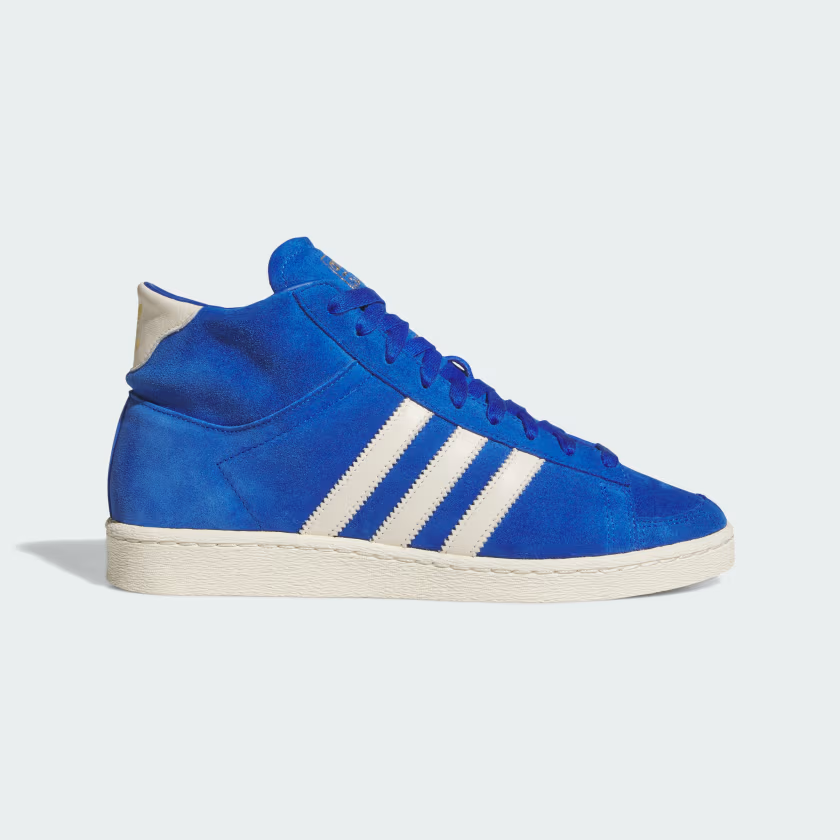 Mens adidas Jabbar High Top JI3446 Royal Blue / Cream White / Off White