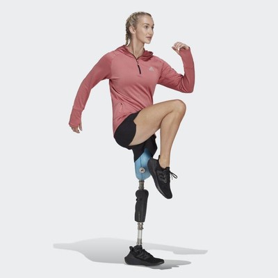 

adidas X-City флисовая худи для бега с длинным рукавом для женщин