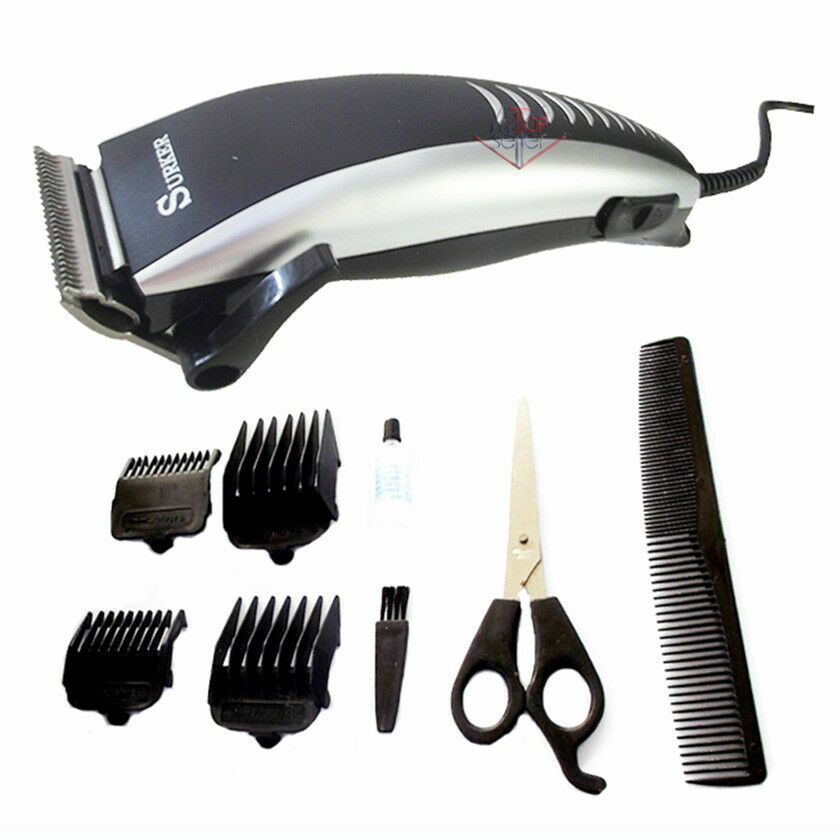 TagliaCapelli Elettrico Surker SK-5602 Rasoio 4 Pettini Forbici Pettine moc