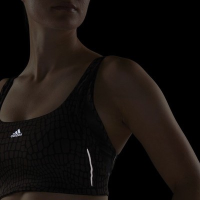 

Бюстгальтер с принтом adidas Powerimpact Luxe для тренировок средней поддержки HIIT для женщин