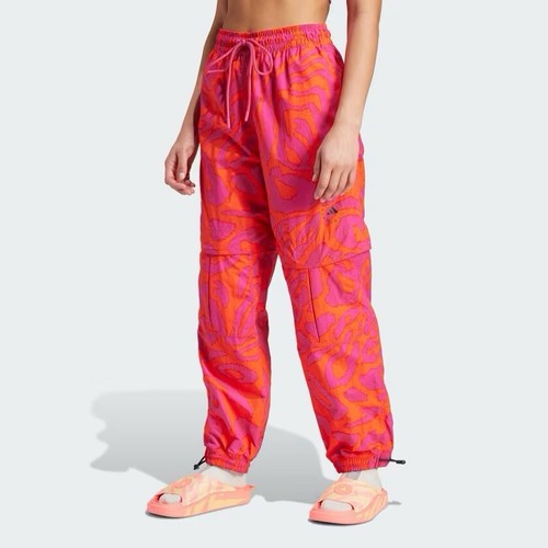 Size L- ADIDAS by Stella McCartney Woven Printed Track Pants