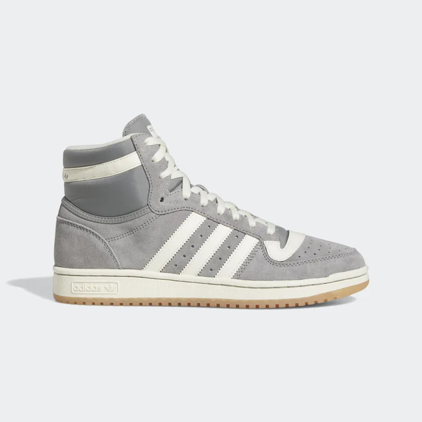 

13 Мужские кроссовки adidas TOP TEN RB Charcoal Solid Grey / Cream White / Gum FZ6201, Серый, adidas Top Ten
