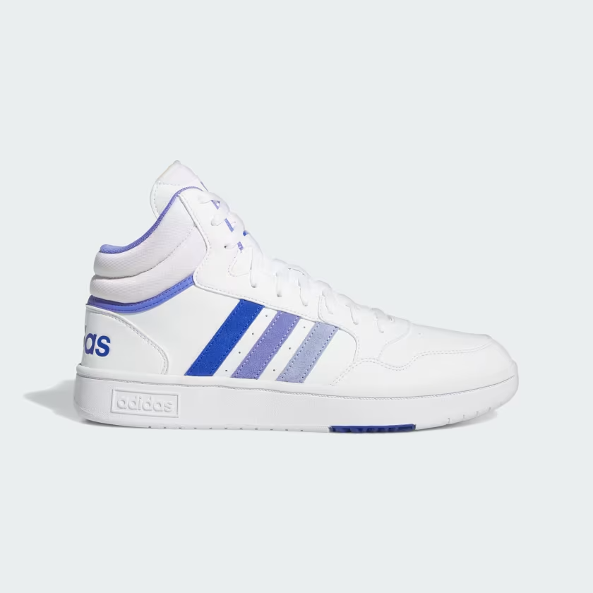 Мужские кроссовки adidas Hoops 3.0 Mid Classic Vintage Cloud White / Blue Spark / Semi Cobalt