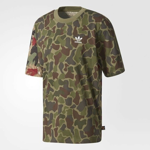 

[CY7866] Мужская футболка ADIDAS Originals Pharrell Williams Hu Hiking Camo, Многоцветный