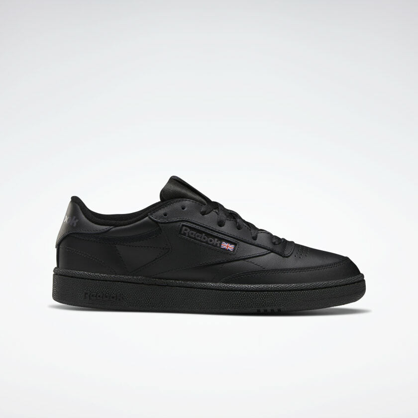 

Reebok Club C 85 Мужская обувь Черный / Темно-серый AR0454, Reebok Club C 85