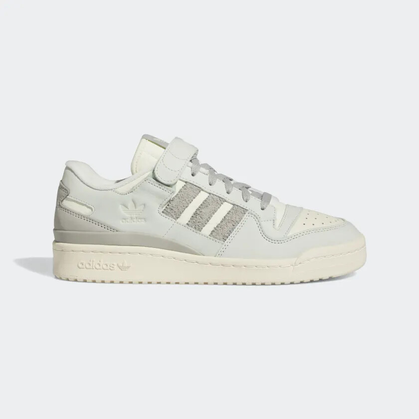 МУЖСКИЕ ПОЛУТУФЛИ adidas FORUM EXHIBIT Linen Green / Metal Grey FZ6298 Обувь