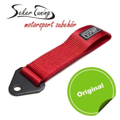 TRS Abschleppschlaufe Tow Strap Motorsport Racing Schlaufe Hook Rallye TUNING