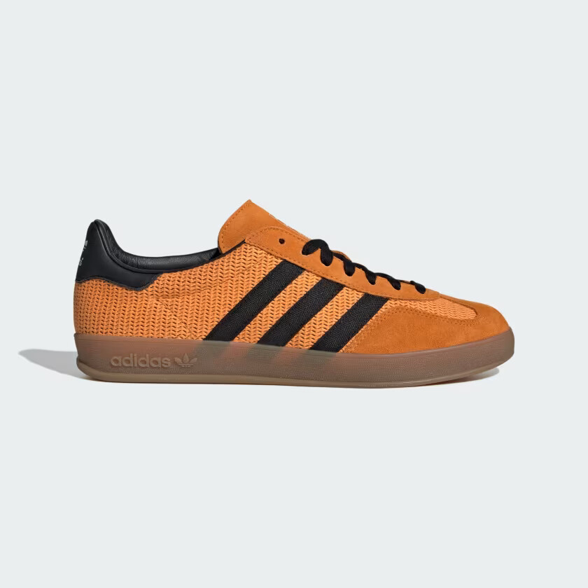 Мужская домашняя обувь adidas Gazelle IH4770 Eqt оранжевого / черного цвета / на резинке