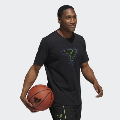 

Футболка adidas Trae с рисунком для мужчин