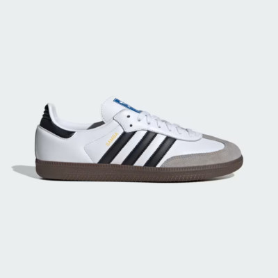 Adidas Samba OG Low White Black Gum Size 11 B75806