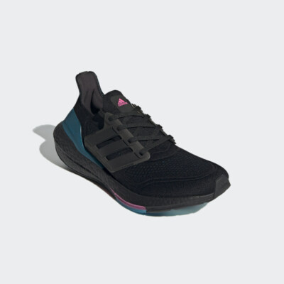 Men's Adidas UltraBoost 21 Running Shoes Black / Carbon