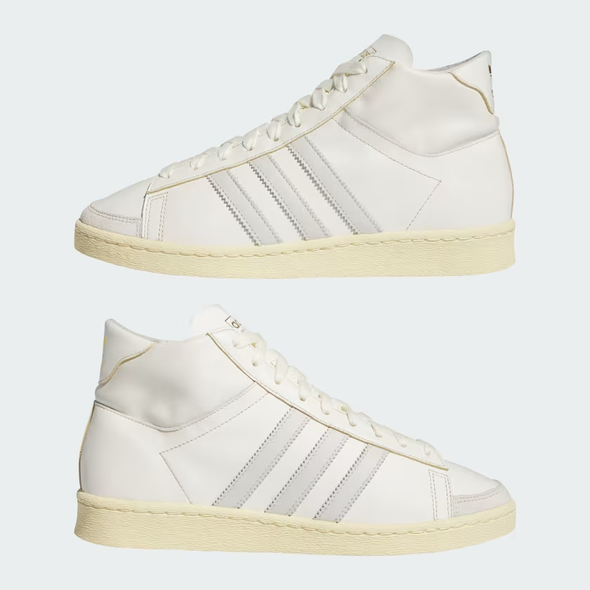 кроссовки adidas Jabbar Hi Shoes IH3183 Off White / Orbit Grey / Кремово-белый