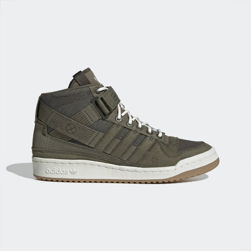 

adidas Originals FORUM PARLEY SHOES Olive Strata Shadow Olive Off White HP2206, Зеленый, adidas Originals