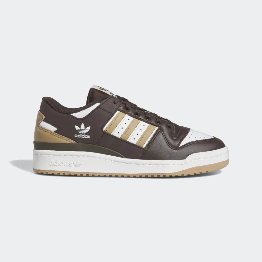 

МУЖСКИЕ КРОССОВКИ adidas FORUM 84 LOW ADV HP9087 Dark Brown / Ecru Tint / Cloud White, Коричневый, adidas Forum 84