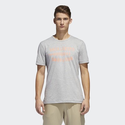 

Футболка adidas Harden Slogan NEW CE7313 серо-оранжевая, Grey, adidas Harden Slogan Tee