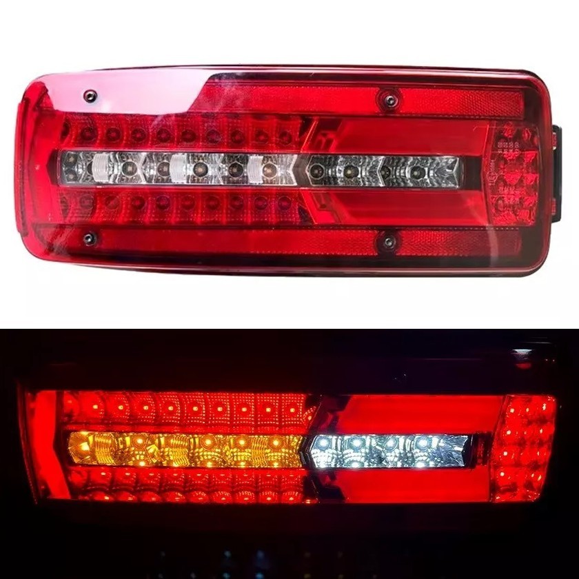 LINKS Rückleuchte Heckleuchte Für TGX TGS TAM TGA LKW Rücklicht 24V LED