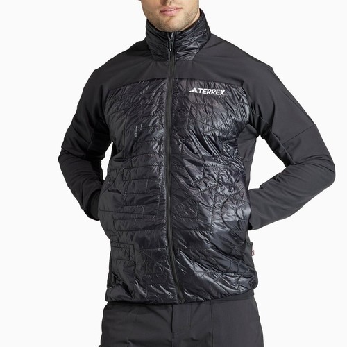 Adidas Terrex Xperior Mens Size XL Varilite Hybrid Jacket Hiking Full Zip #196