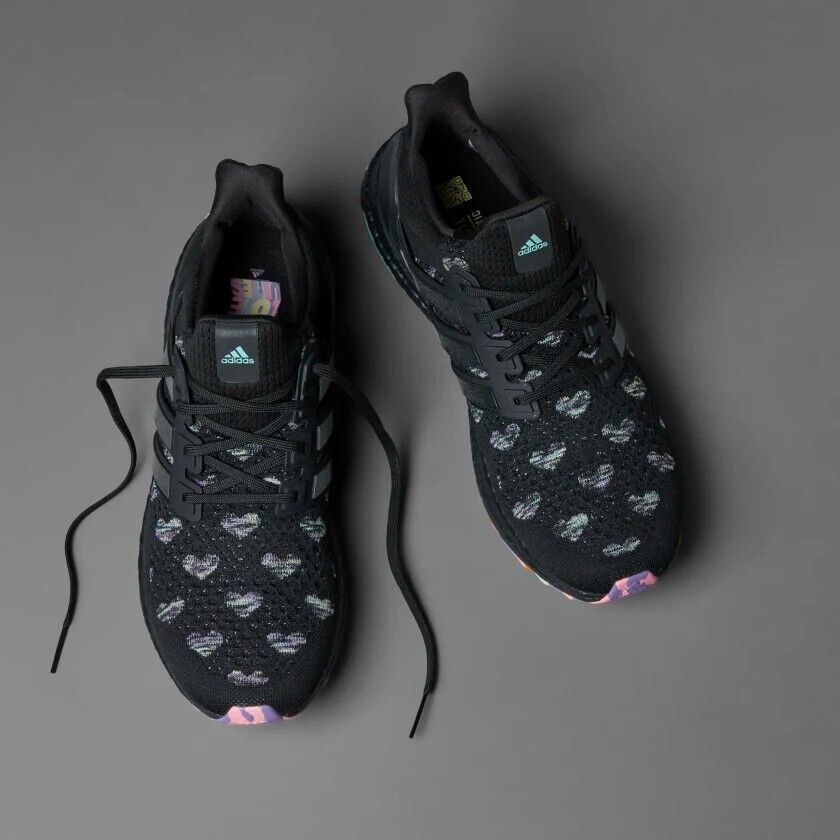 Pre-owned Adidas Originals Adidas Women's Ultraboost 1.0 Valentines Heart Love Shoes Sneakers Hq6174 In Multicolor