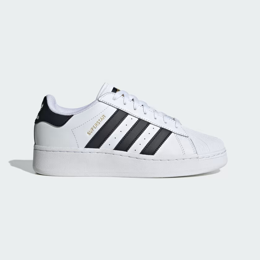 

Мужская обувь adidas SUPERSTAR XLG Cloud White / Core Black / Gold Metallic IF9995, Белый, adidas Superstar