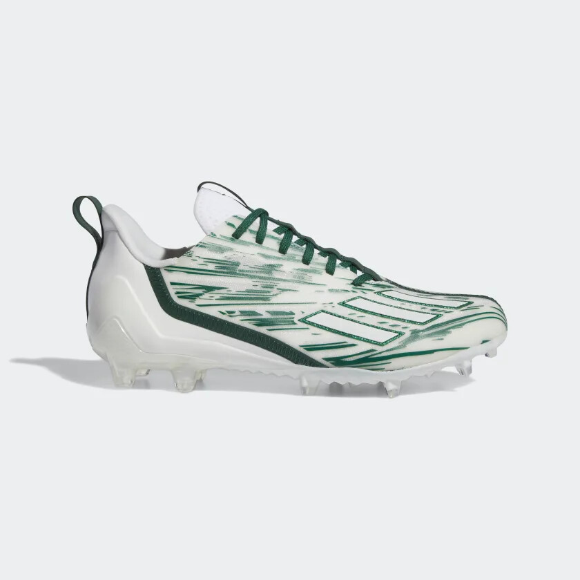New Men's Adidas Adizero Football Cleats size 7.5 White Dark