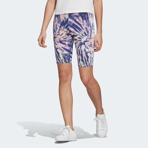 

Женские велосипедки Adidas, разноцветный / белый / полуночный индиго / настоящий розовый, Multicolor