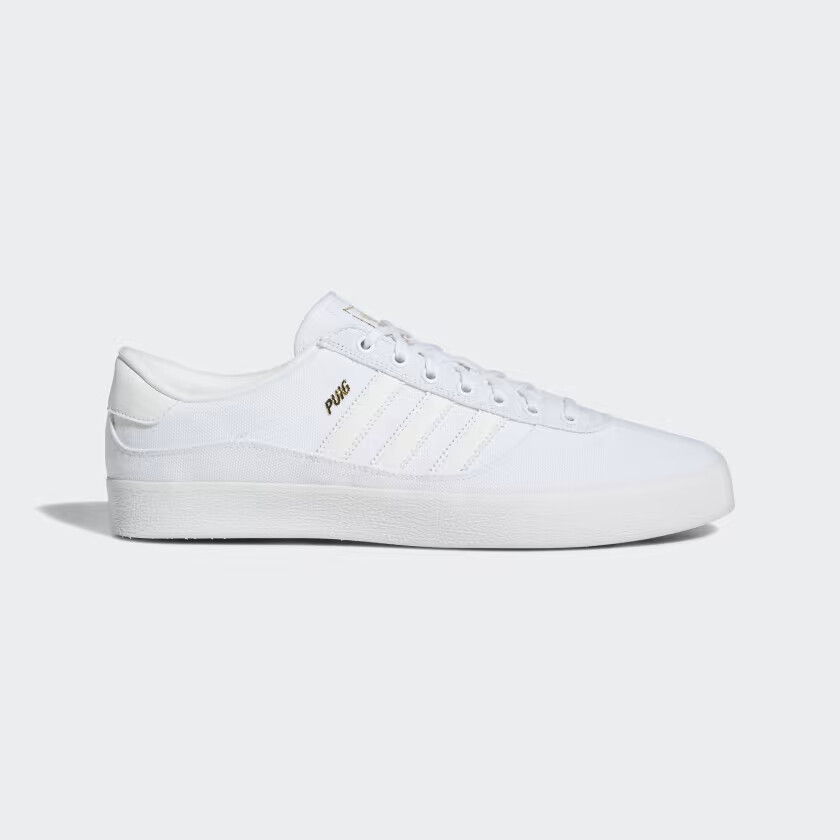 

adidas PUIG INDOOR SKATE Обувь Cloud White / Cloud White / Gum GY6934, Белый, adidas Puig
