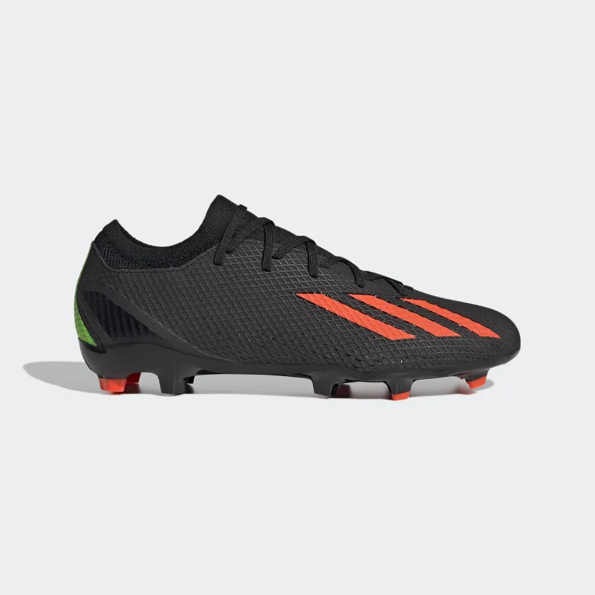 

Мужские футбольные бутсы Adidas X Speedportal.3 FG черные красные GW8453 размер 13, Черный, adidas X