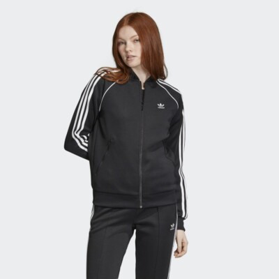 adidas Originals Women's Black SST Track Jacket