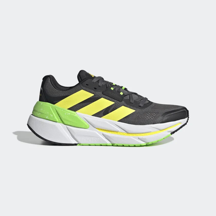 

Мужские кроссовки adidas ADISTAR CS Grey Five / Beam Yellow / Solar Green GX8418, Черный, adidas adistar