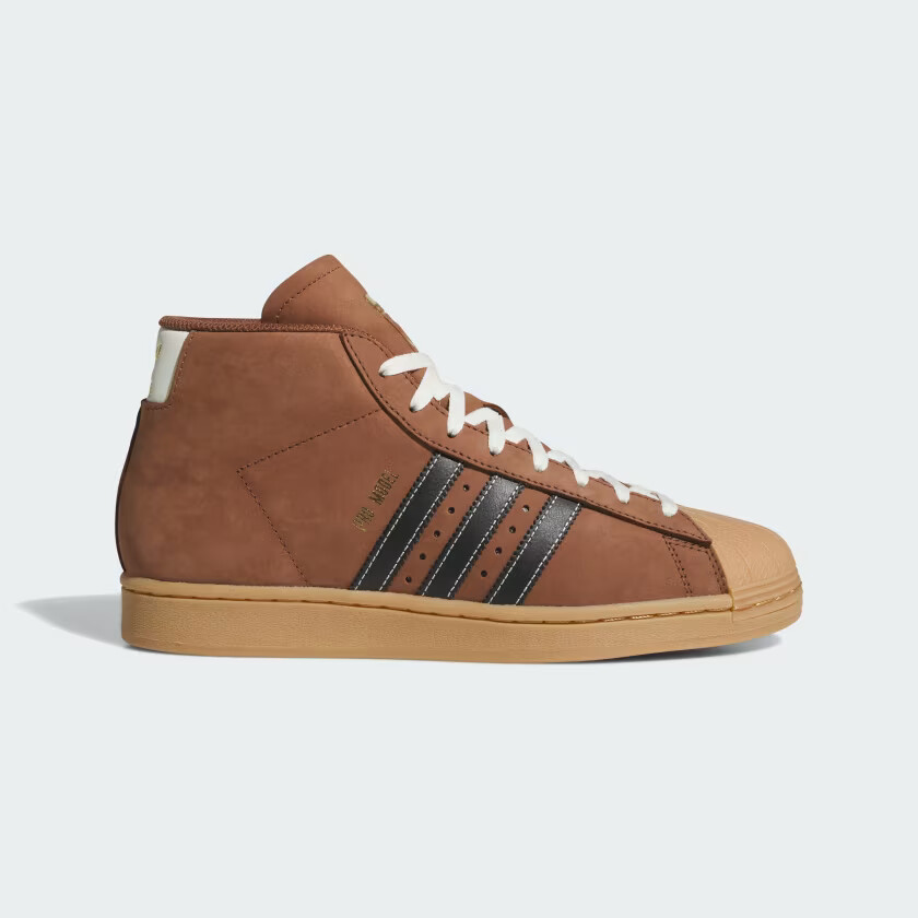 кроссовки adidas Pro Model JH7147 Preloved Brown / Core Black / Слоновая кость