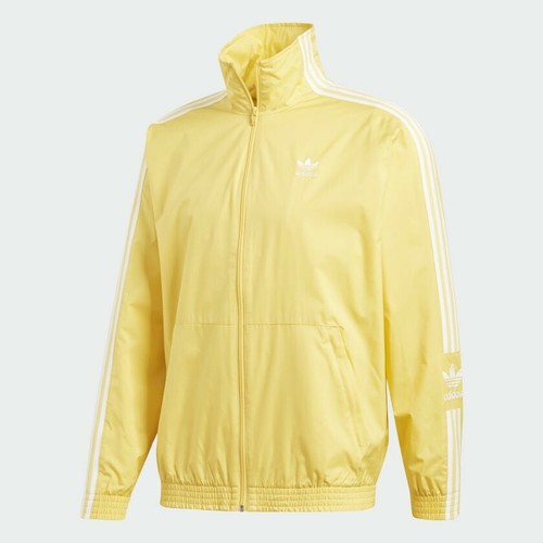 adidas Originals Track Zip Up Jacket Trefoil Yellow Multiple