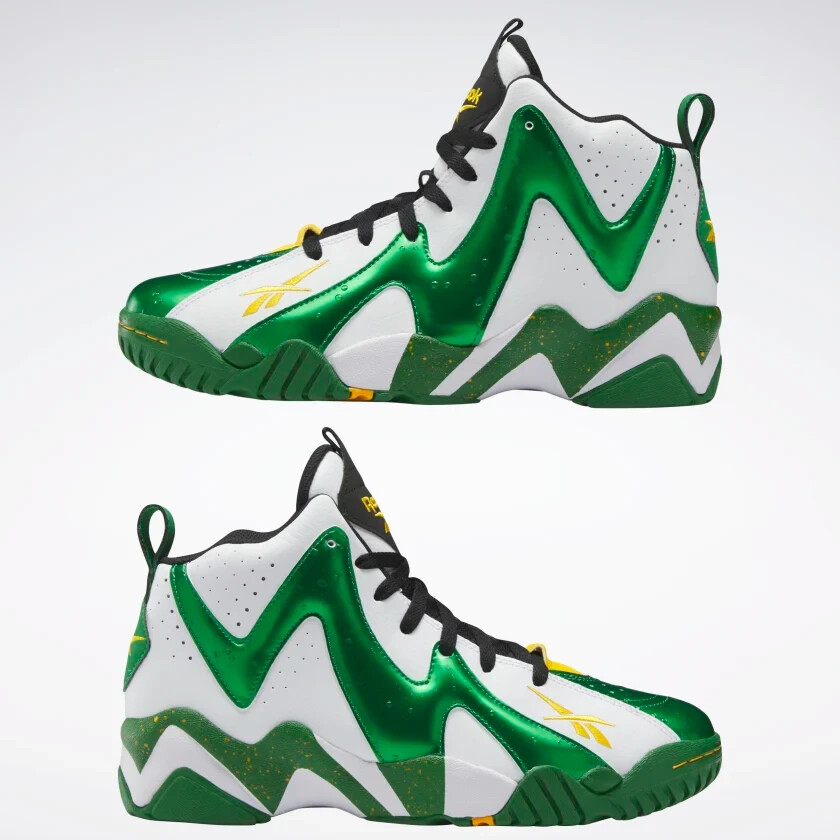 Reebok Hurrikaze II 2 Reign Seattle Sonics Make it Rain 11.5