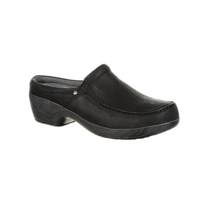 

4Eursole Comfort 4Ever Женские черные шлепанцы с мокасинами, Black, RKH323