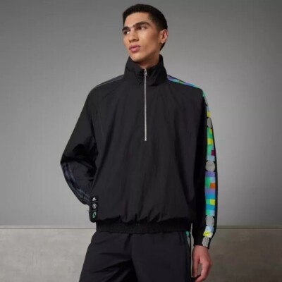 $200 NEW Adidas Manchester United Peter Saville Black Jacket Men's Sz 2XL HY4739