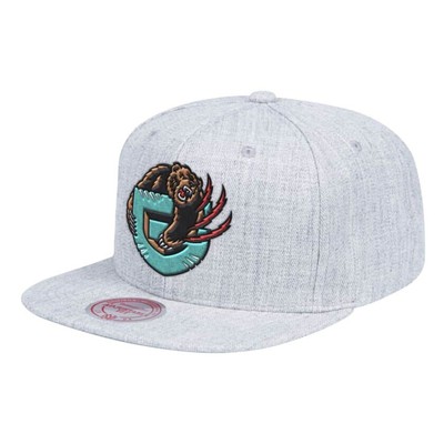 Мужская кепка Mitchell & Ness NBA Vancouver Grizzlies Team Heather HWC Snapback -