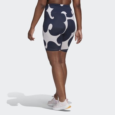 

adidas Originals Короткие тайтсы до колен Marimekko в рубчик (большие размеры) для женщин