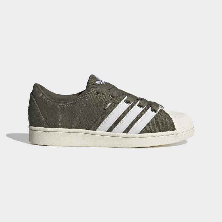 

Мужские кроссовки ADIDAS SUPERSTAR SUPERMODIFIED Olive Strata / Cloud White FZ6367, Зеленый, adidas Superstar