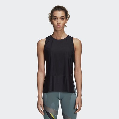 

Adidas Wmns Top Tech Майка Новая черная серая женская спортивная одежда CW3856, Черный, adidas Top Tech Tank Top