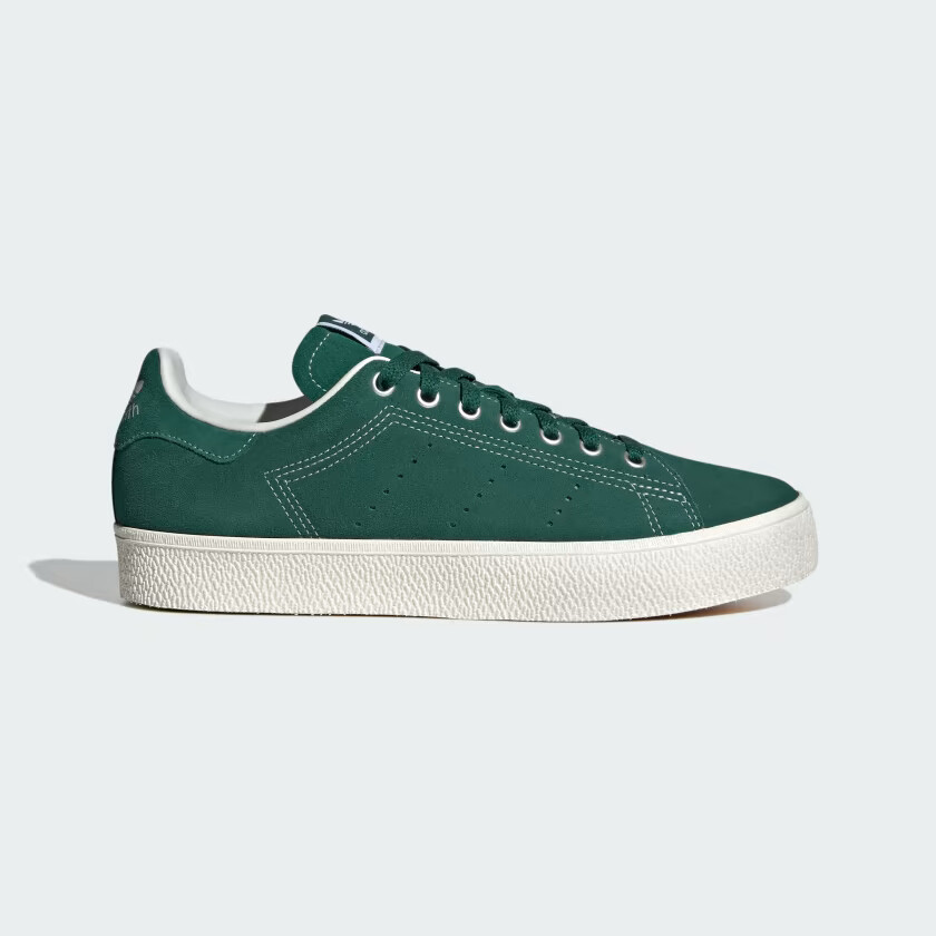 

Adidas STAN SMITH CS SHOES Collegiate Green / Core White / Gum ID2045, Зеленый, adidas Stan Smith