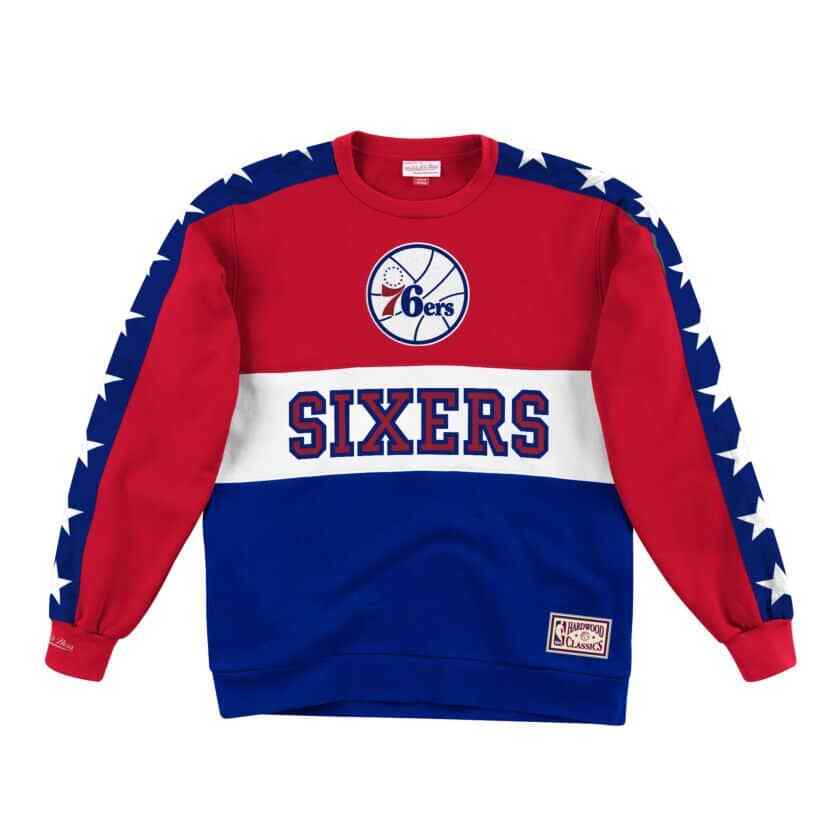 sixers sweatshirt mens